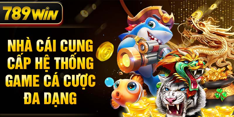 Nhà cái cung cấp hệ thống game cá cược đa dạng